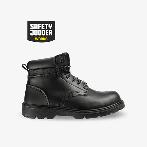 Safety Jogger X1100N S3 Mid-Cut leather Safety Shoe for Protection in style
