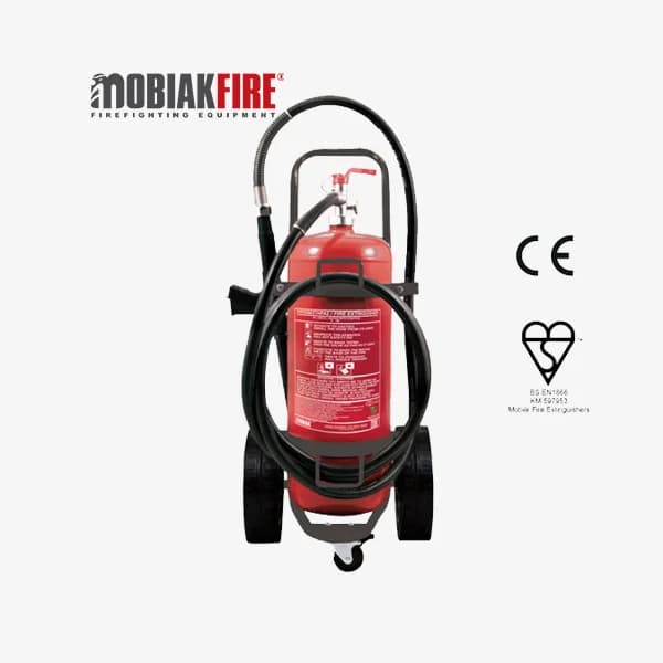 Trolley Fire Extinguisher 50Lt Foam – Mobiak