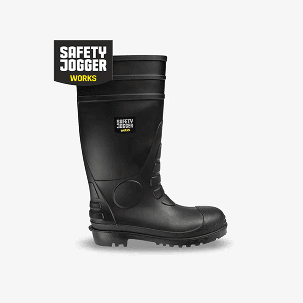 Steel Toe Gum Boot Hercules Safety Jogger EN Approved