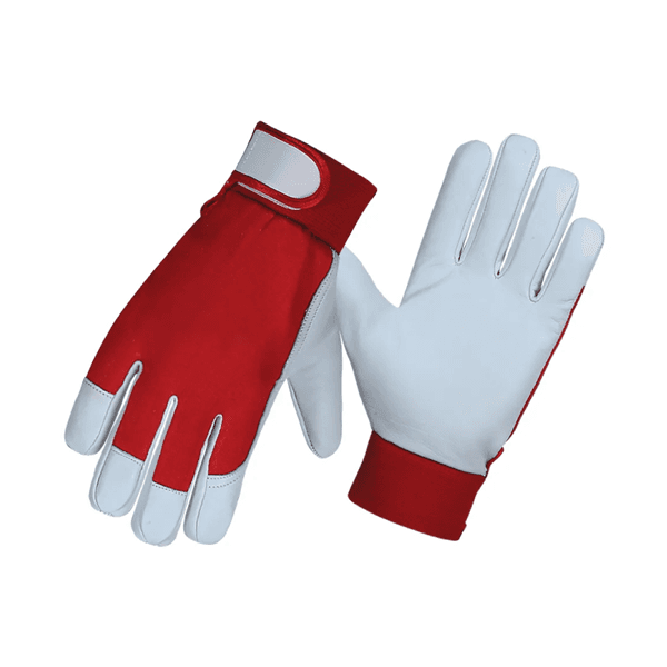 Assembly Driver Safety Leather Work Gloves