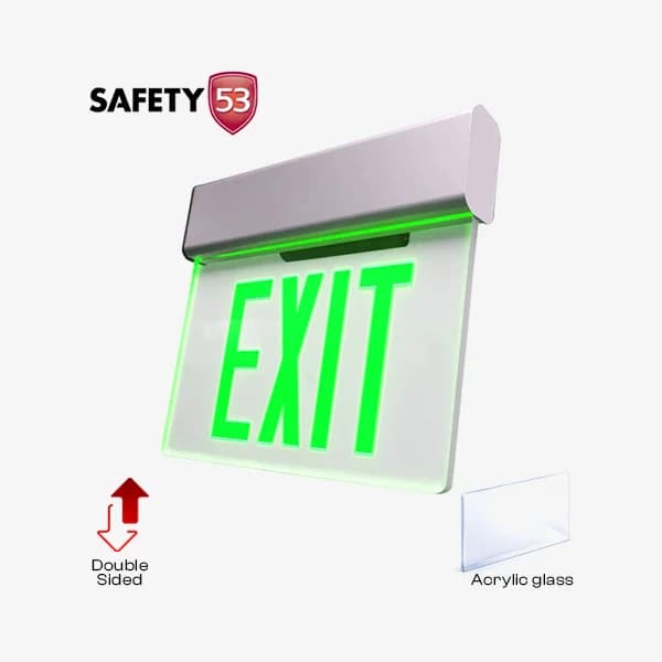 Acrylic Exit Light – Green EXIT Display